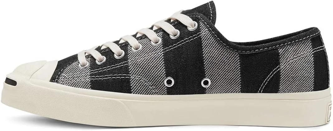 Converse Unisex Stars and Stripes Jack Purcell Black/White