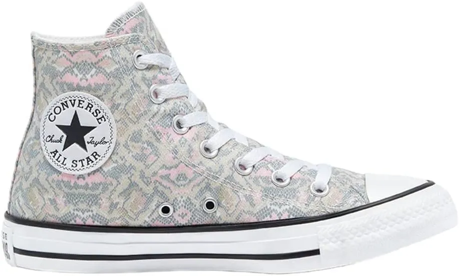 Converse Women Chuck Taylor All Star High 'Snake Print' 571162F Pale Putty/Limestone Grey (us_Footwear_Size_System, Adult, Women, Numeric, Medium, Numeric_7_Point_5)