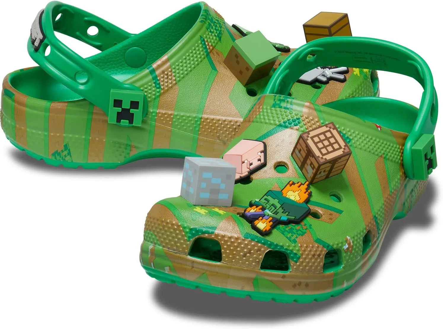 Crocs Unisex-Child Classic Minecraft Clogs