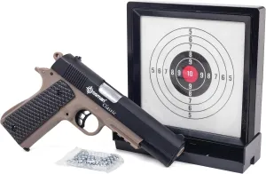 Crosman S1911KT Classic 1911 Spring-Powered Air Pistol Kit