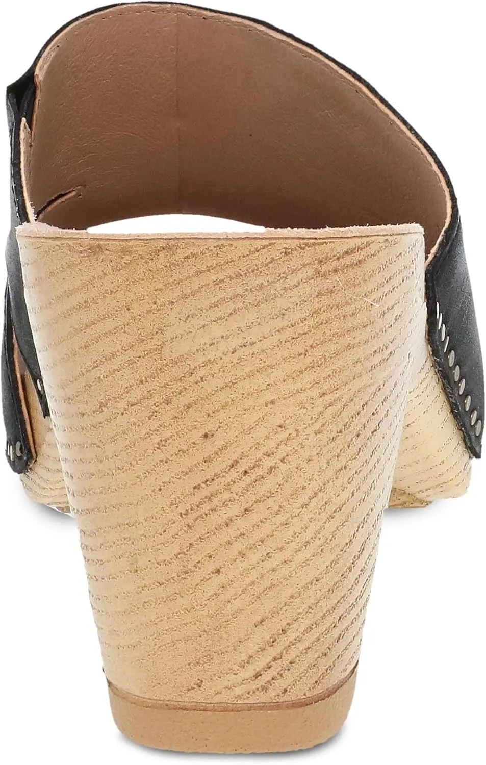 Dansko Tandi Peep Toe Sandal for Women - Soft Leather Treated with Scotchgard for Stain Resistance - Cushioned, Contoured Footbed for All-Day Comfort