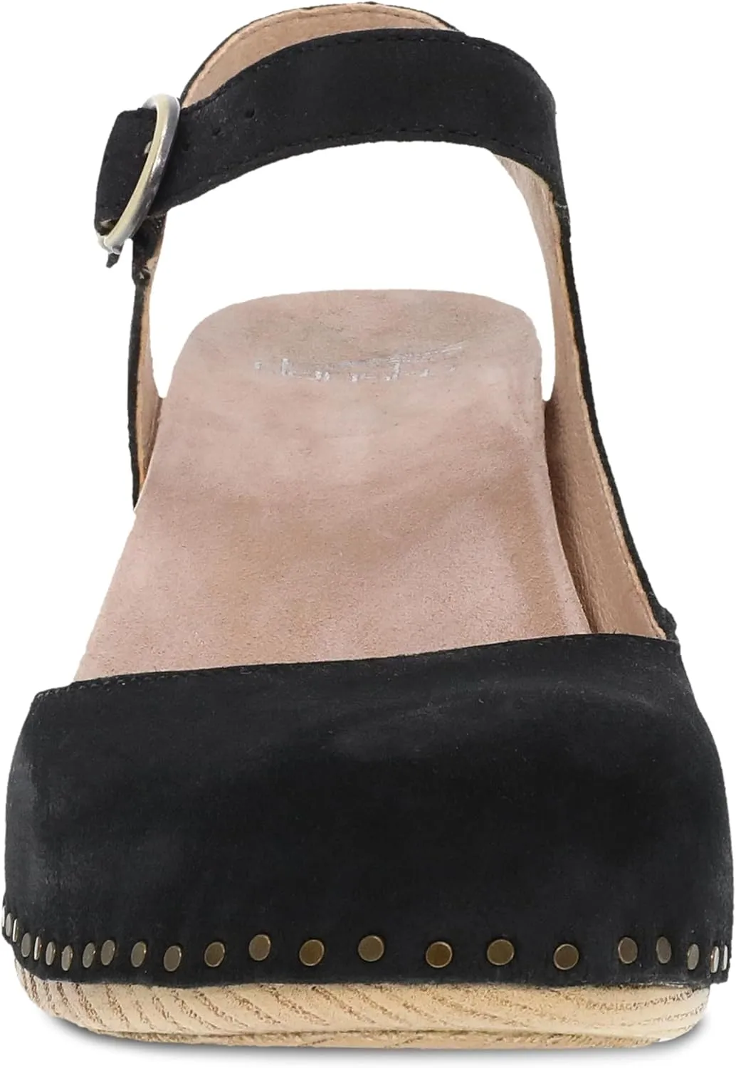 Dansko Taytum Closed-Toe Assymetrical Sandal for Women - Quality Leathers Treated with Scotchgard for Stain Resistance - Cushioned, Contoured Footbed for All-Day Comfort