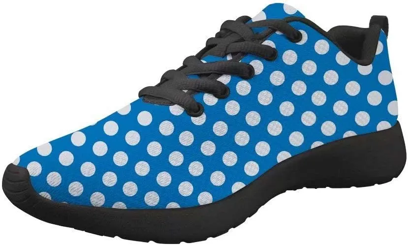 Dellukee 2019 Fashion Running Shoes Women Black Casual Non Slip Wide Width Sneakers
