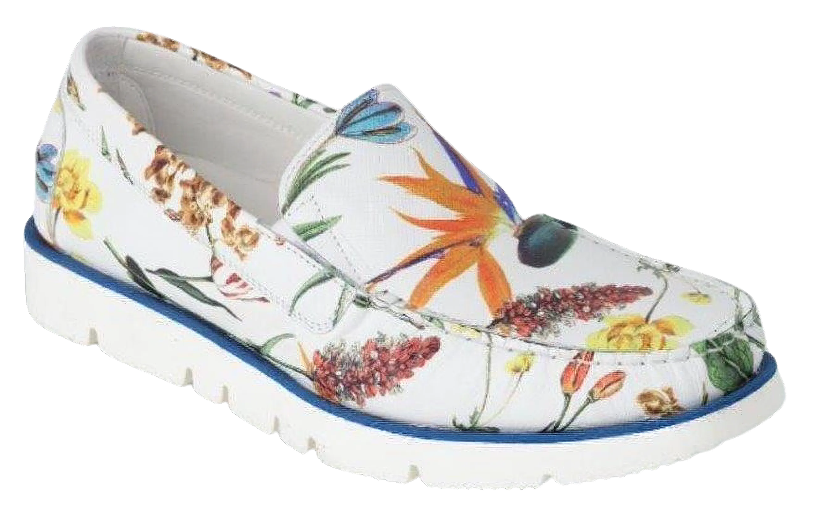 DI CHENZO Men's 4152 Kyoto White Leather Loafer