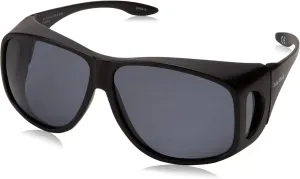 Dioptics unisex adult Solar Shield-classic Fits Over Sunglasses, Grey, 66 mm US
