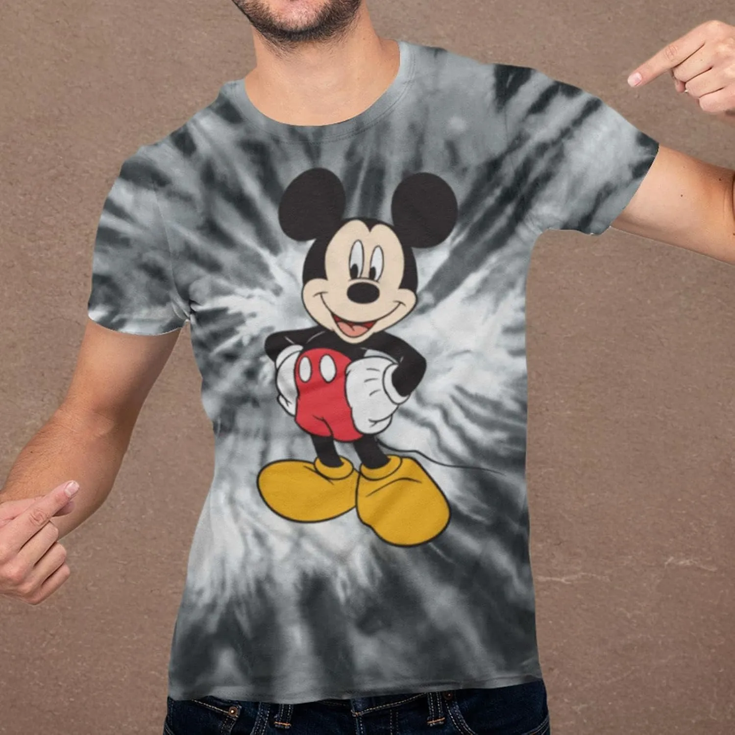 Disney Men's Tshirt Mickey Mouse Classic
