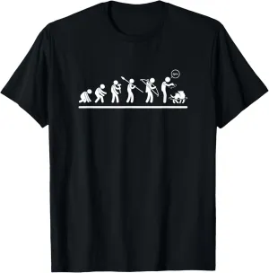 Dog Lover Evolution Man Funny Dog Trainer T-Shirt