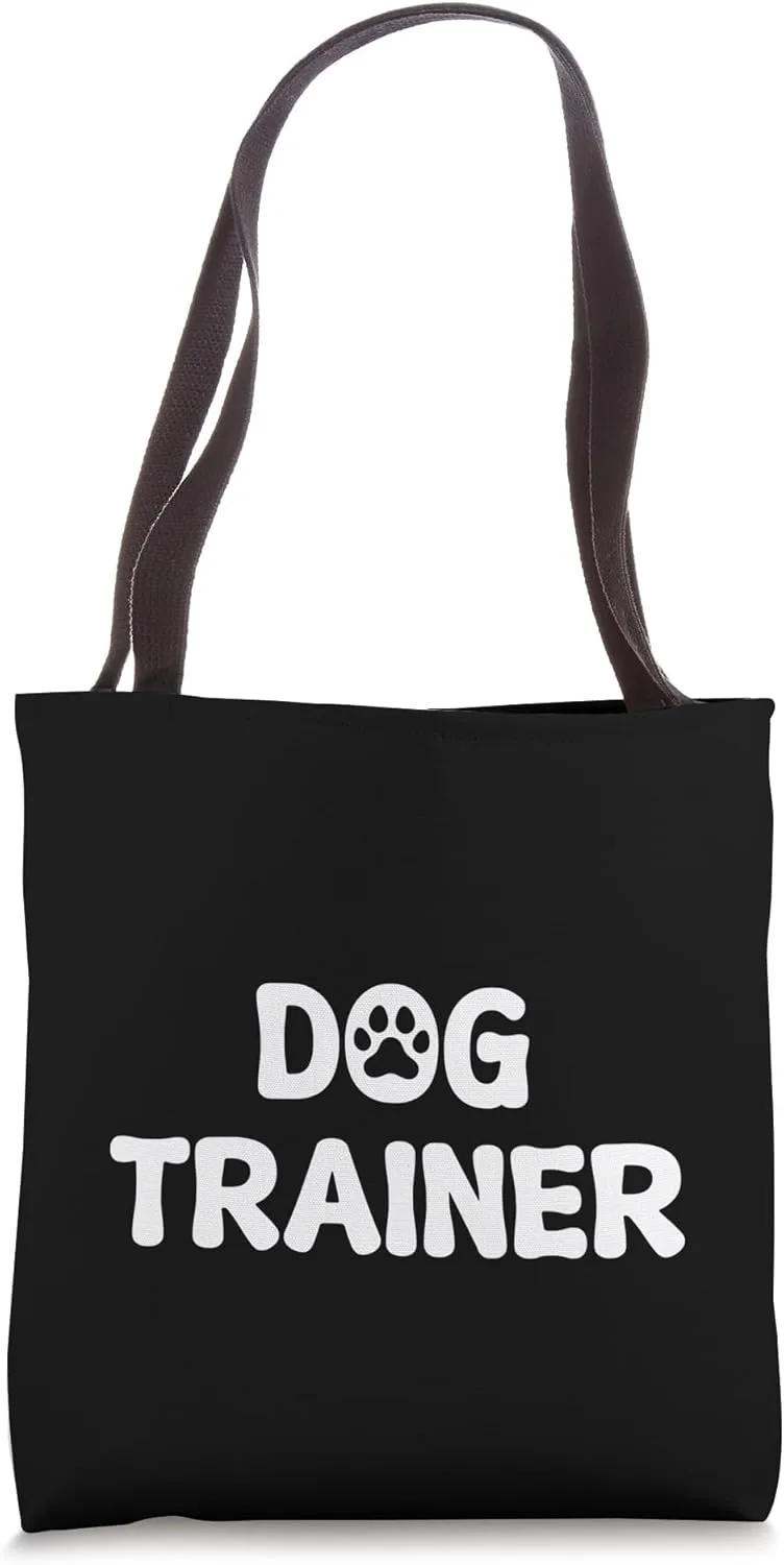 Dog Trainer Tote Bag