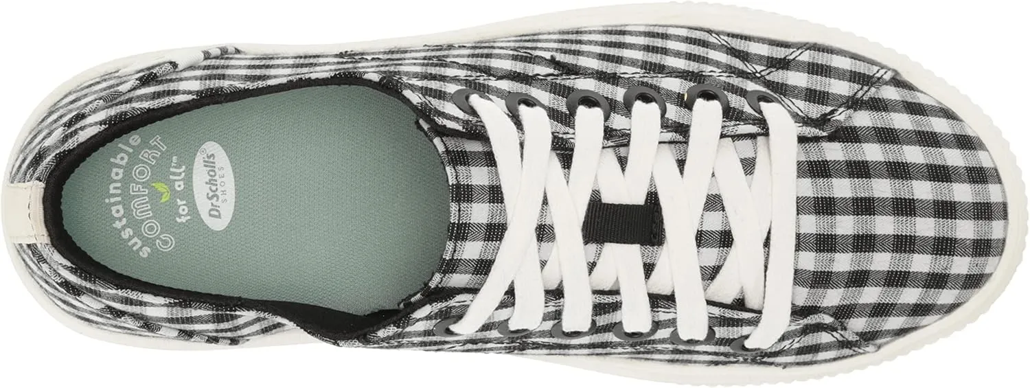 Dr. Scholl's Shoes Women's for Now Platform Lace Up Retro Fashion Sneaker