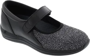 Drew Women's Magnolia Comfortable Slip-Resistant Mary Jane Adjustable Strap Flat with Arch Support