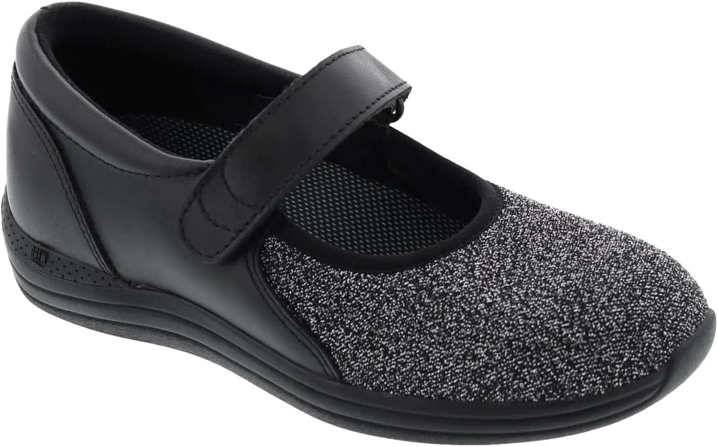 Drew Women's Magnolia Comfortable Slip-Resistant Mary Jane Adjustable Strap Flat with Arch Support