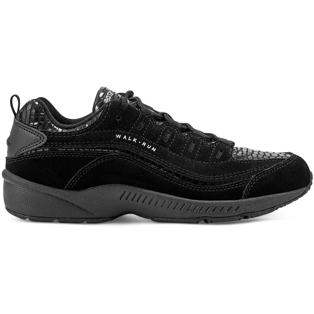 Easy Spirit Womens ROMY38 Leather Trainer Running & Training Shoes
