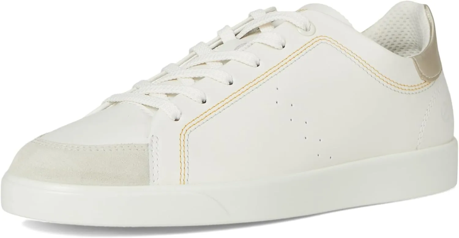 ECCO Women's Street Lite Leather Lace Up Sneaker