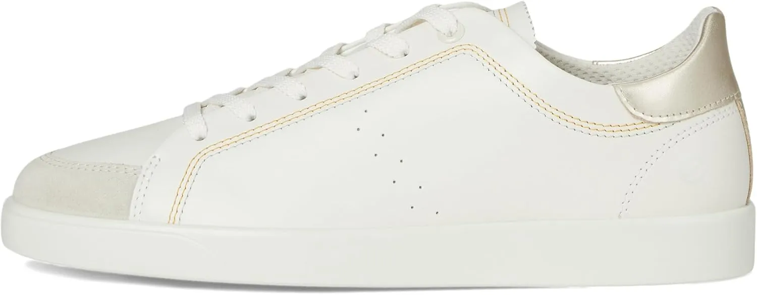 ECCO Women's Street Lite Leather Lace Up Sneaker