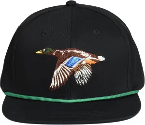 EDTREK Performance Outdoorsman Snapback Truck Hat with Flat Brim - Unique Animal Embroidery