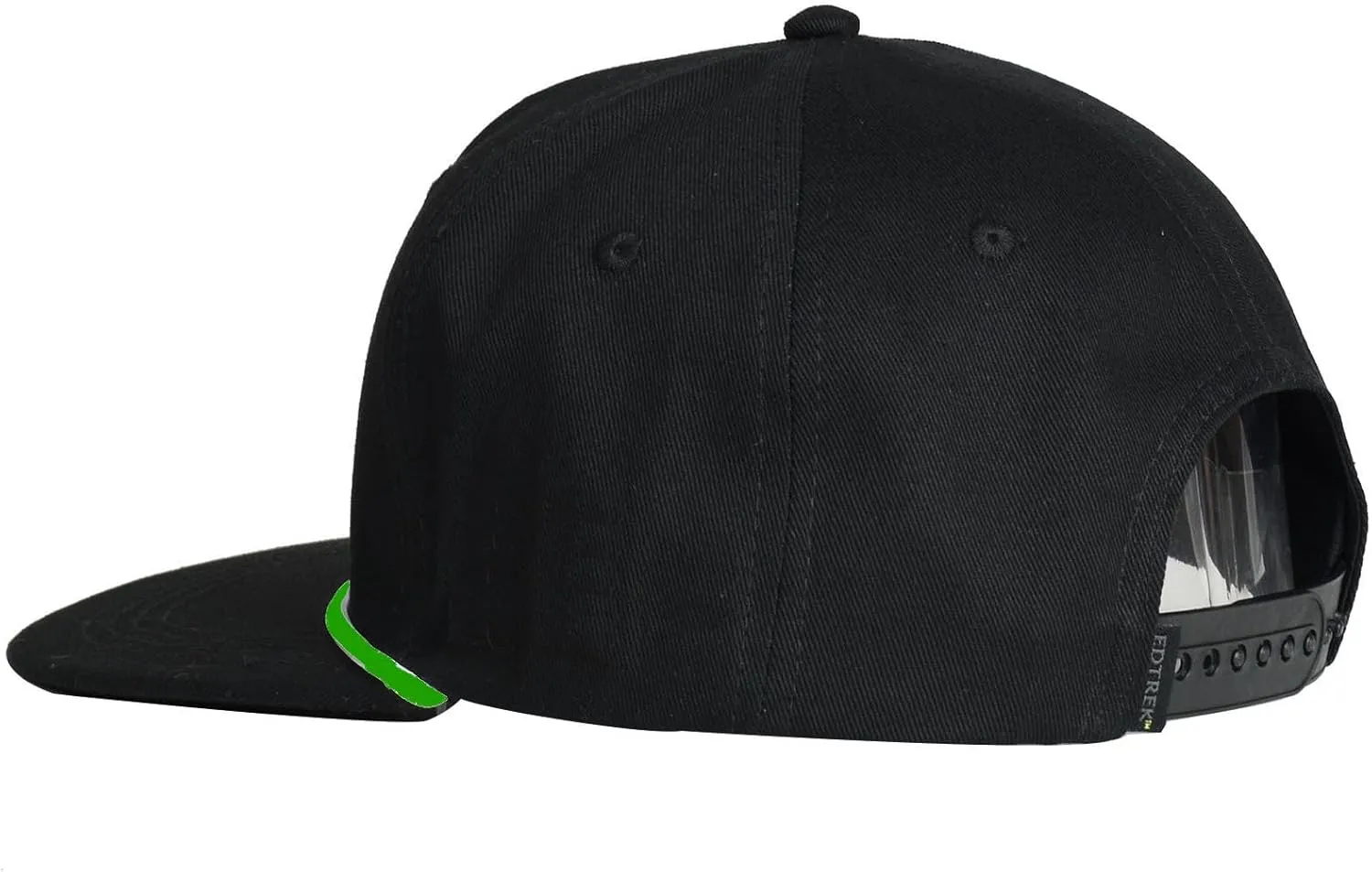 EDTREK Performance Outdoorsman Snapback Truck Hat with Flat Brim - Unique Animal Embroidery