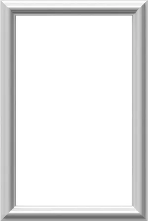 Ekena Millwork PNL16X24AS-01-CASE-2 Ashford Molded Classic Wainscot Wall Panel, 16-in. W x 24-in. H, Factory Primed White, 2 Count
