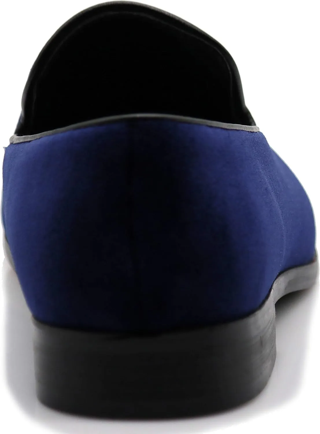 Enzo Romeo Men's Fashion Formal Tuxedo Slip On Loafer Velvet Dress Shoes SKO03