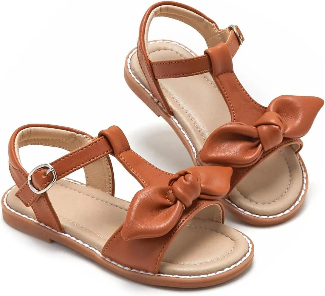 ESTINE Girls Sandal Dress Shoe for Toddler/Little Kid Party School Shoe