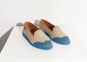 Exceptional value in Wingtip Blue Time running out Loafer