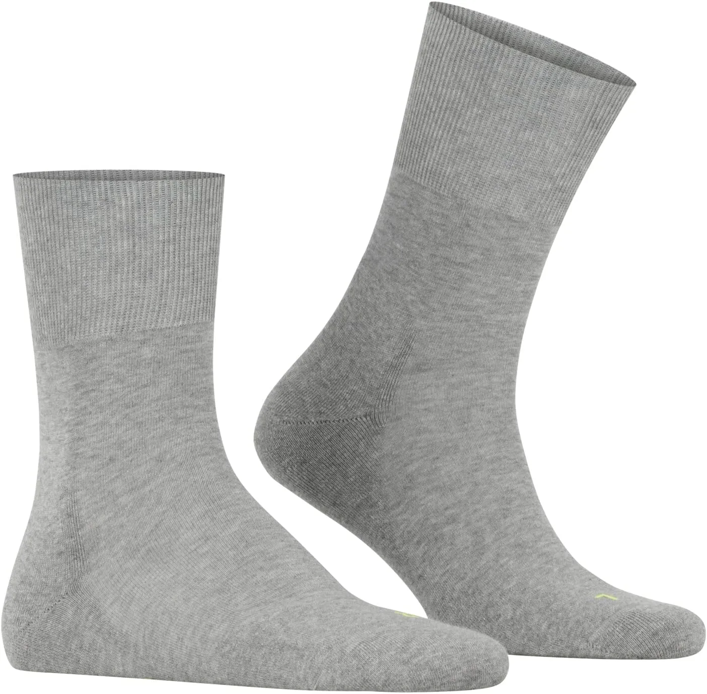 FALKE Unisex Run Cotton Socks, Blue (Navy Blue Melange 6490), 10.5-11.5