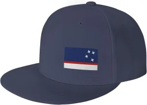 Flag of Patagonia Snapback Hats for Men Women Baseball Cap Flat Bill Brim Hat