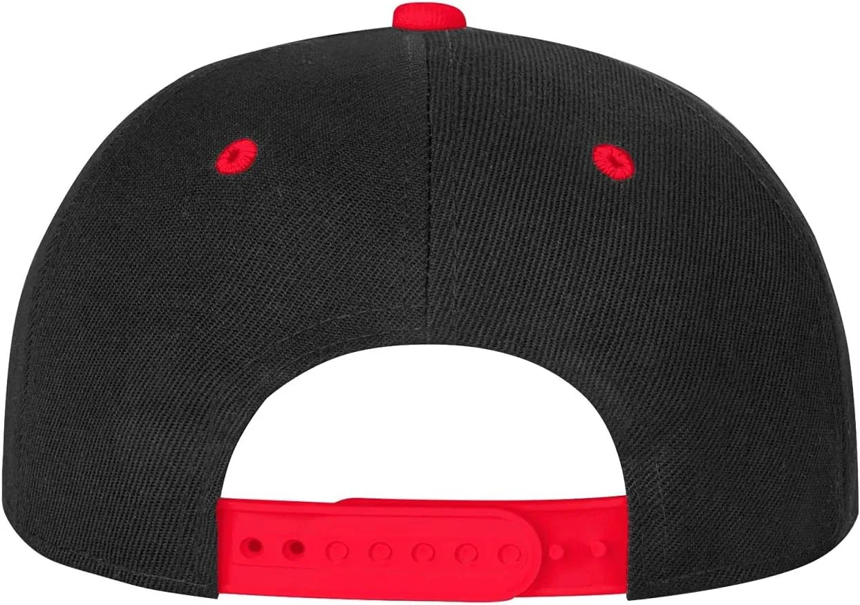 Flag of The Welsh Colony in Patagonia Snapback Hats for Men Women Hat Baseball Cap Flat Bill Visor White Hat