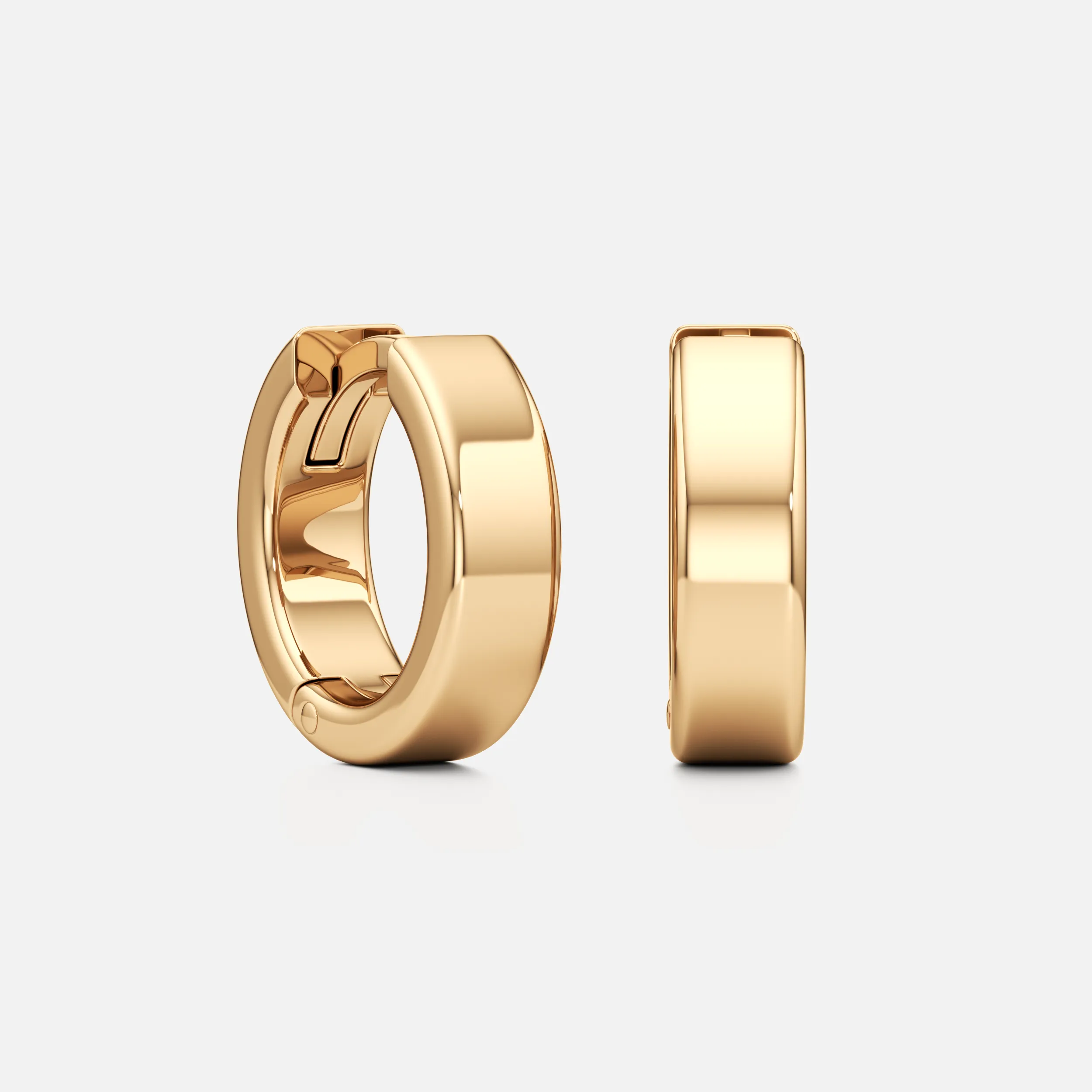 Flat Small Hoops