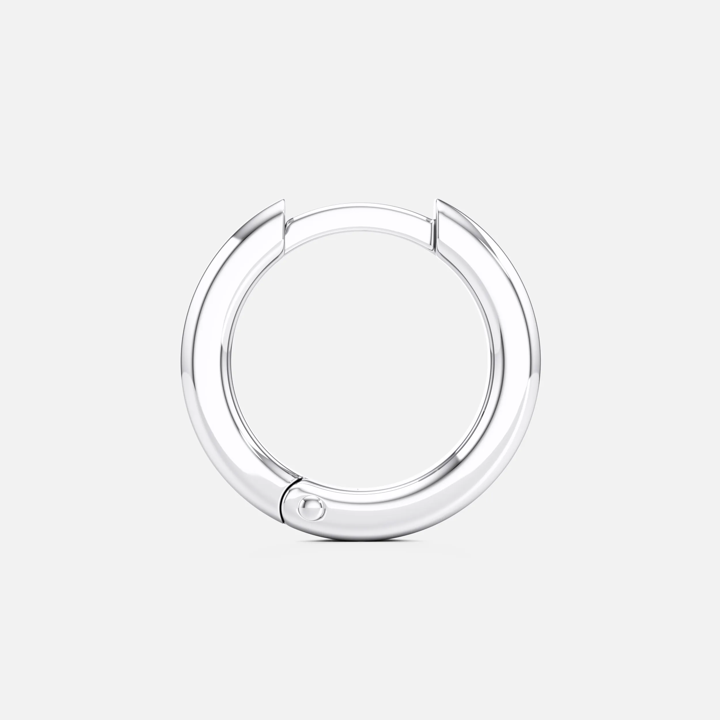 Flat Small Hoops