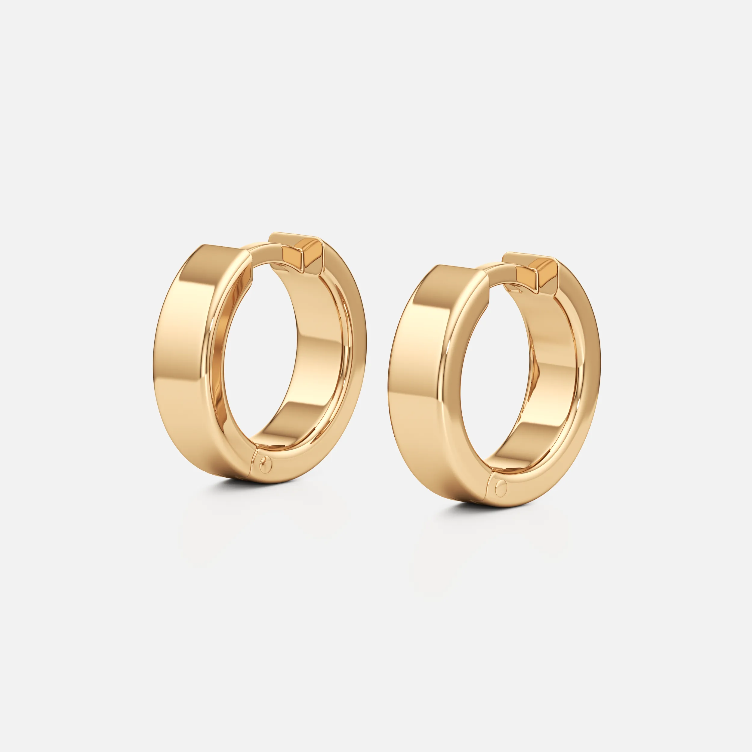 Flat Small Hoops