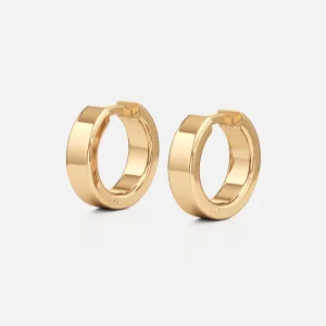 Flat Small Hoops