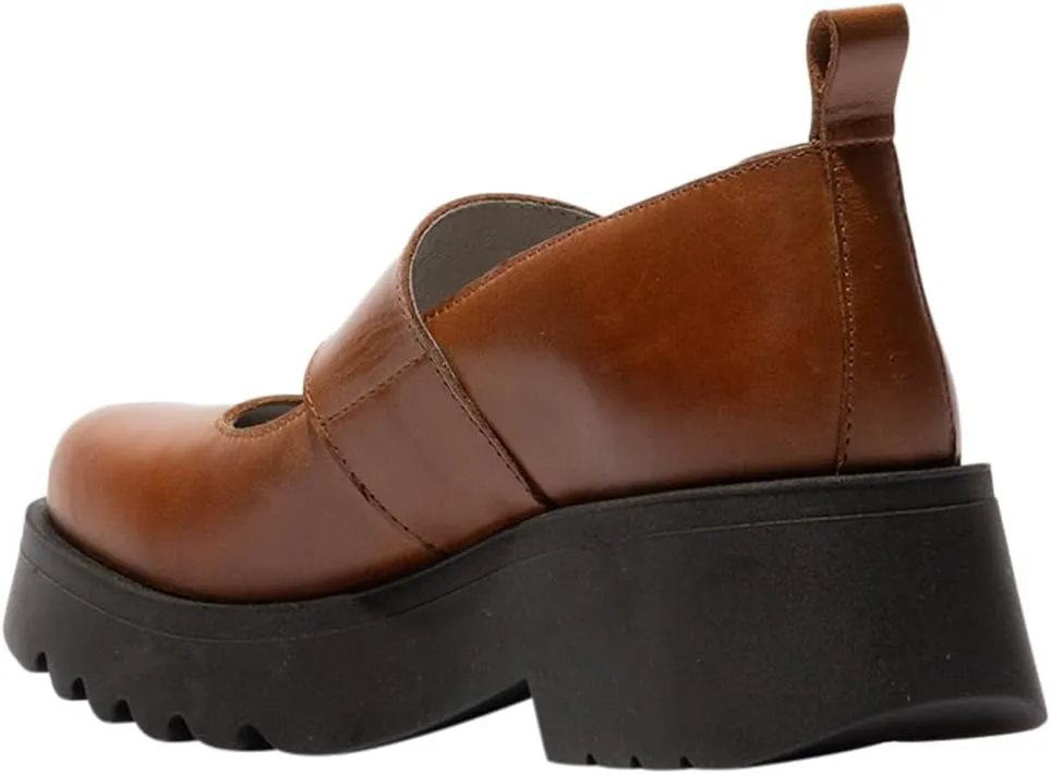 FLY London Women's Modern Mary Jane Flat