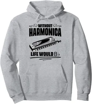 French Harp Pullover Hoodie