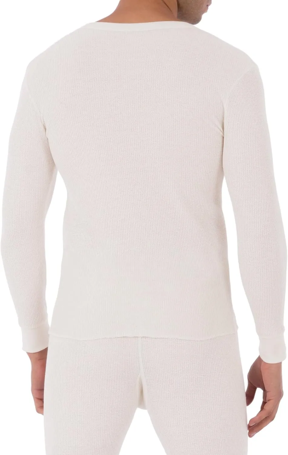 Fruit of the Loom Men's Classic Midweight Waffle Thermal Underwear Crew Top