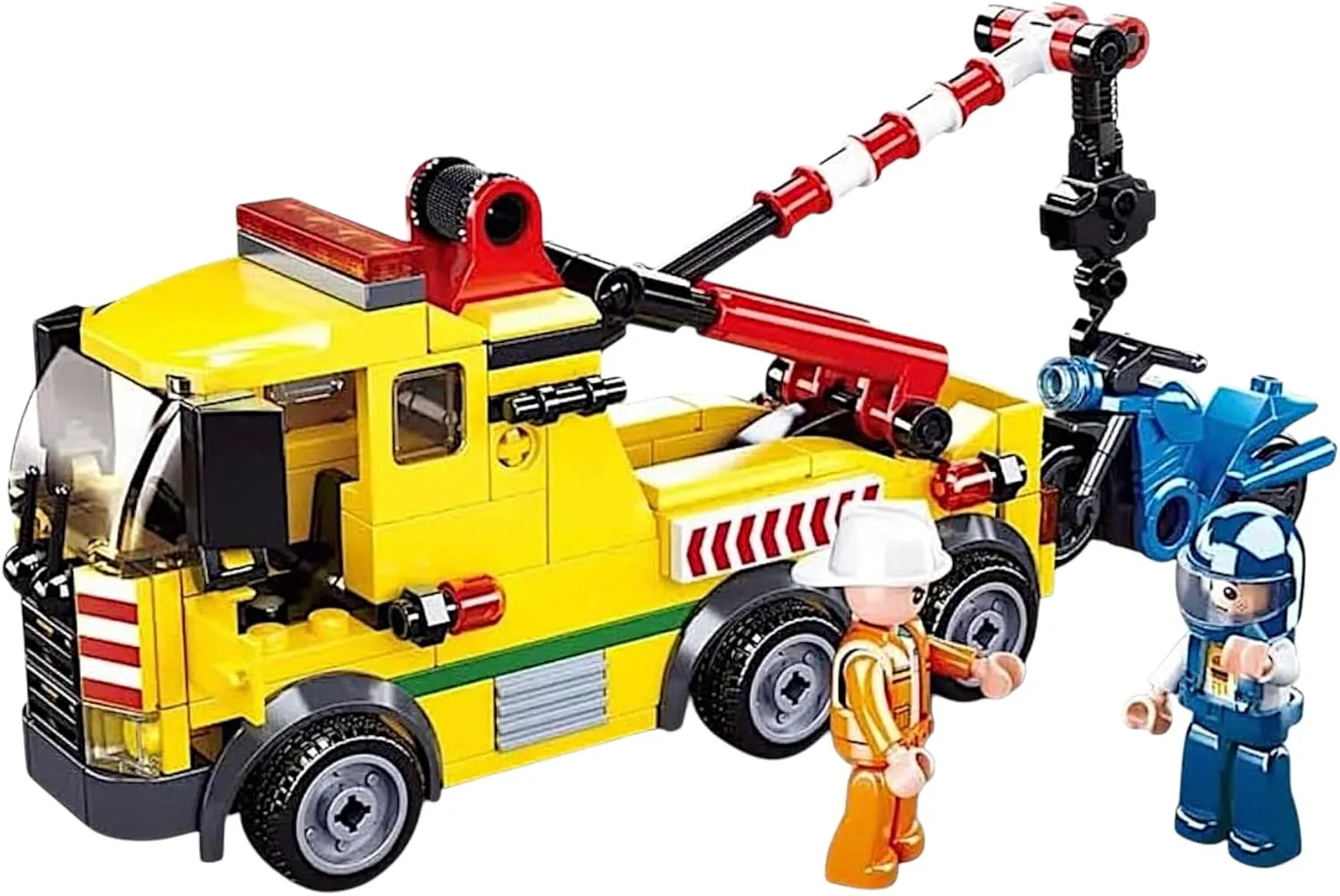 General Jim's Large Tow Truck Modular Building Blocks Set Building Bricks Model or for Teens and Adults