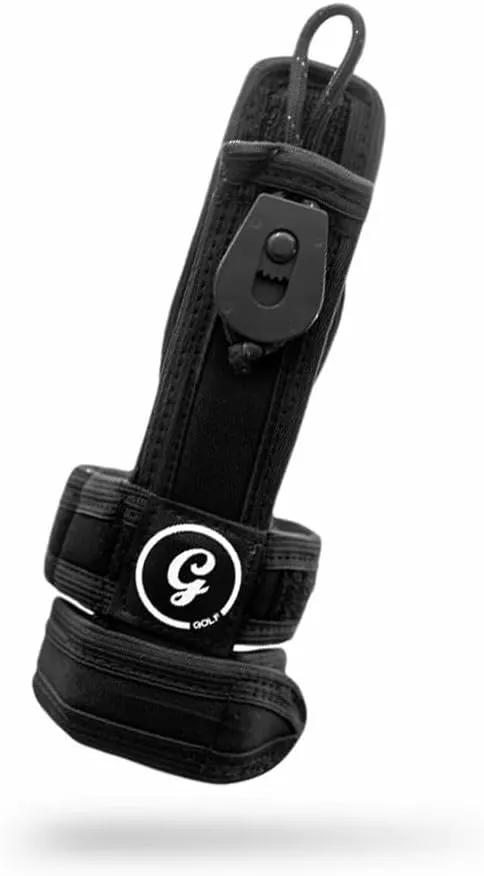 George Gankas GSnap Golf Training Aid - Wrist Alignment Golf Swing Trainer for Perfect Form - Professional Golf Swing Training Aid for Consistent Performance and Improved Technique