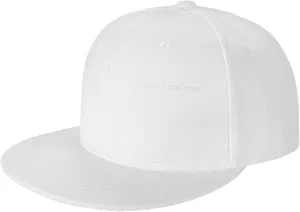 Girls Kick Ass Flat Brim Baseball Cap,Classic Snapback Hats Adjustable Trucker Hat for Men & Women,Black