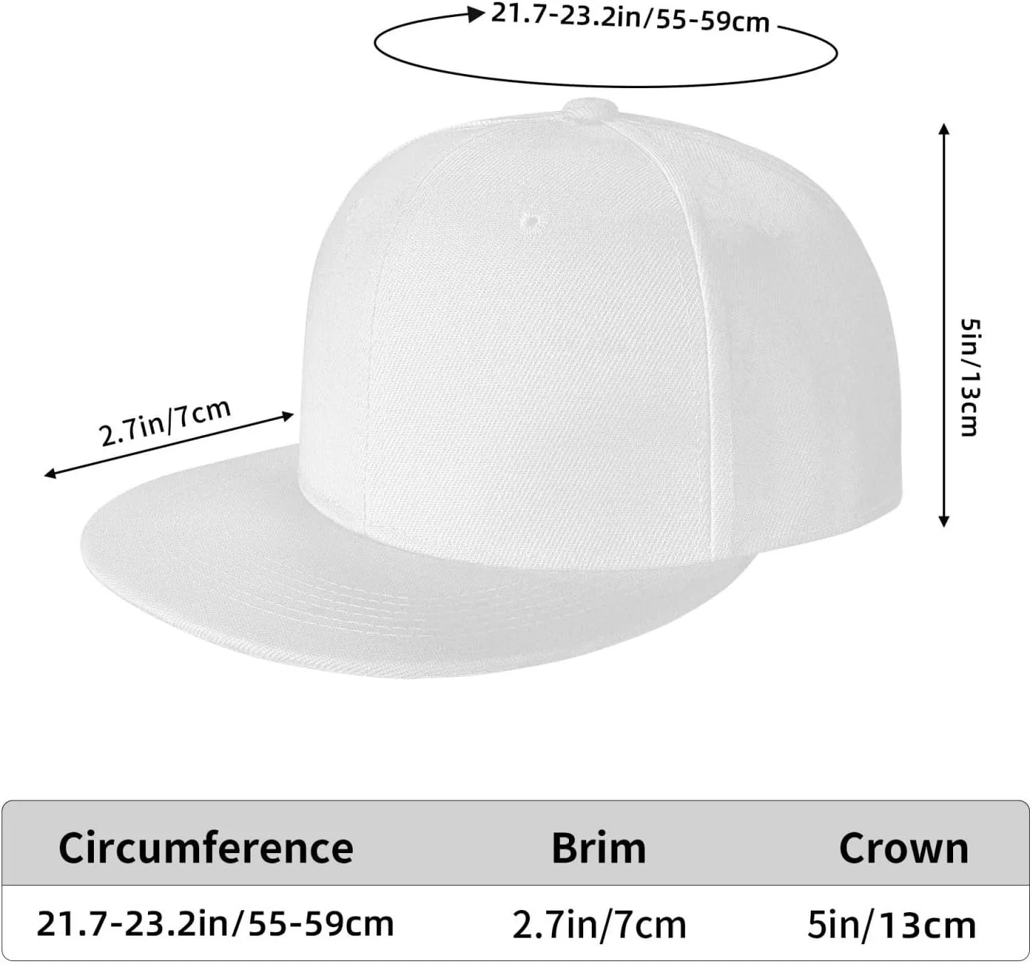 Girls Kick Ass Flat Brim Baseball Cap,Classic Snapback Hats Adjustable Trucker Hat for Men & Women,Black