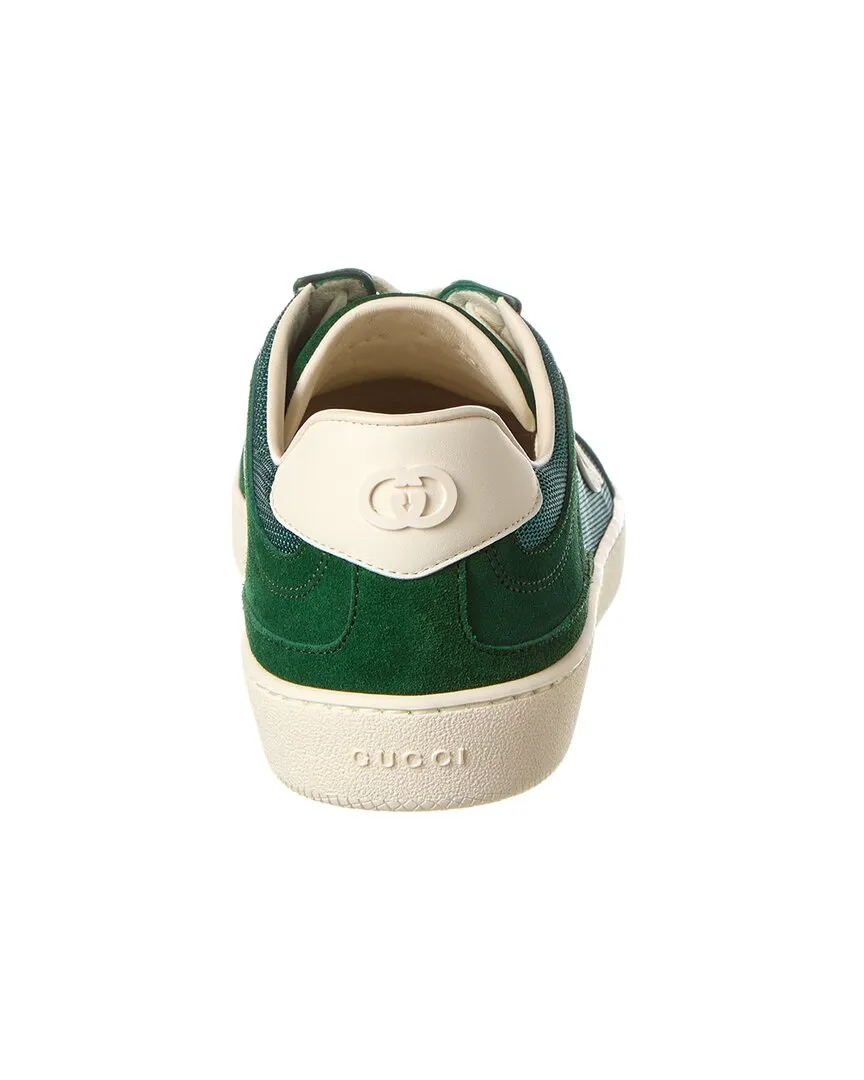Gucci Mesh & Suede Sneaker
