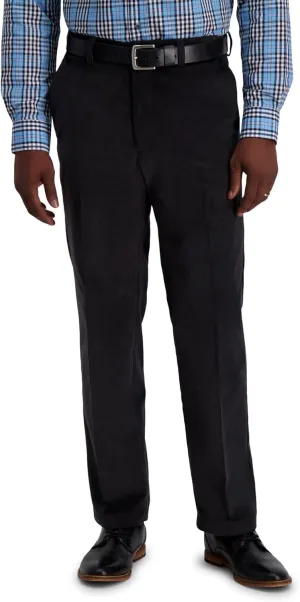 Haggar Mens Classic Fit Stretch Corduroy Pant