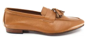 Harrison Tan Men's Leather Tassel Loafers