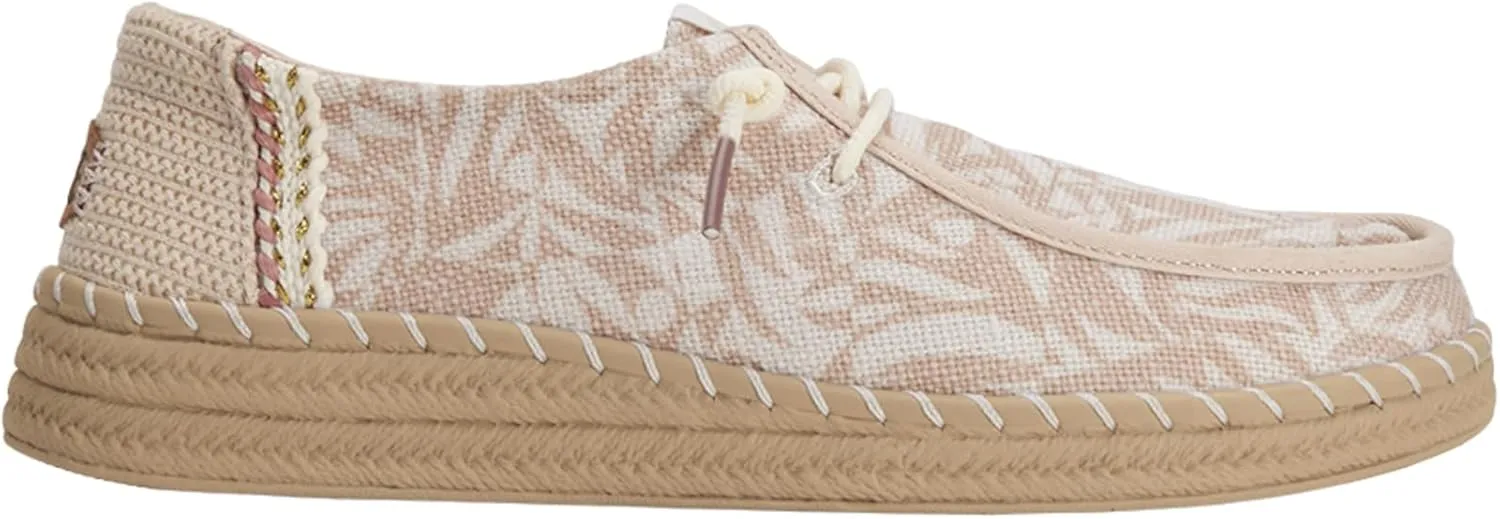 Hey Dude Women's Wendy Espadrille Retro Palm Loafer