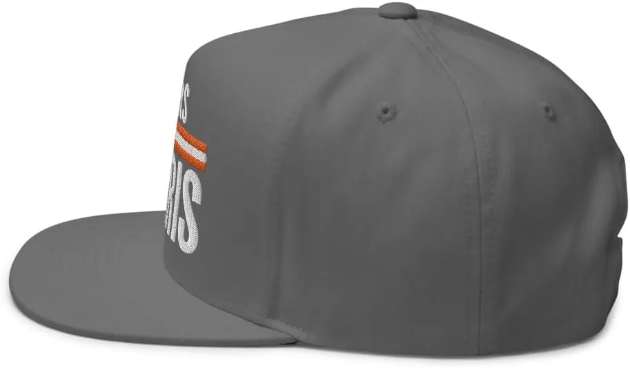 Hogue WS LLC Firefighters for Harris Hat (Embroidered Flat Bill Snapback Cap) Fire Fighters for Kamala Harris Hat