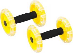Household Appliances Exercise Abdominal Roller Workout Roller Abs Ab Fitness Roller Yellow Equipment Fitness Device Fitness Wheel Ab Wheel Dumbbel Ab