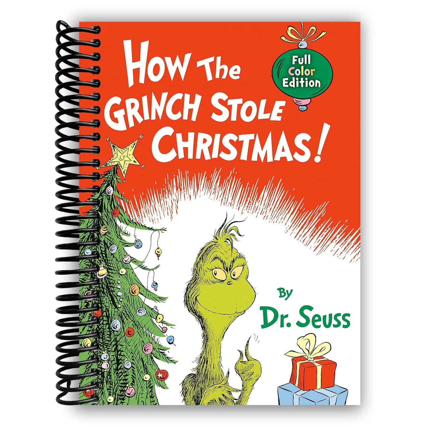 How the Grinch Stole Christmas!: Full Color Jacketed Edition (Classic Seuss) [Spiral-bound] Dr. Seuss [Spiral-bound] Dr. Seuss Spiral-bound – September 21, 2021