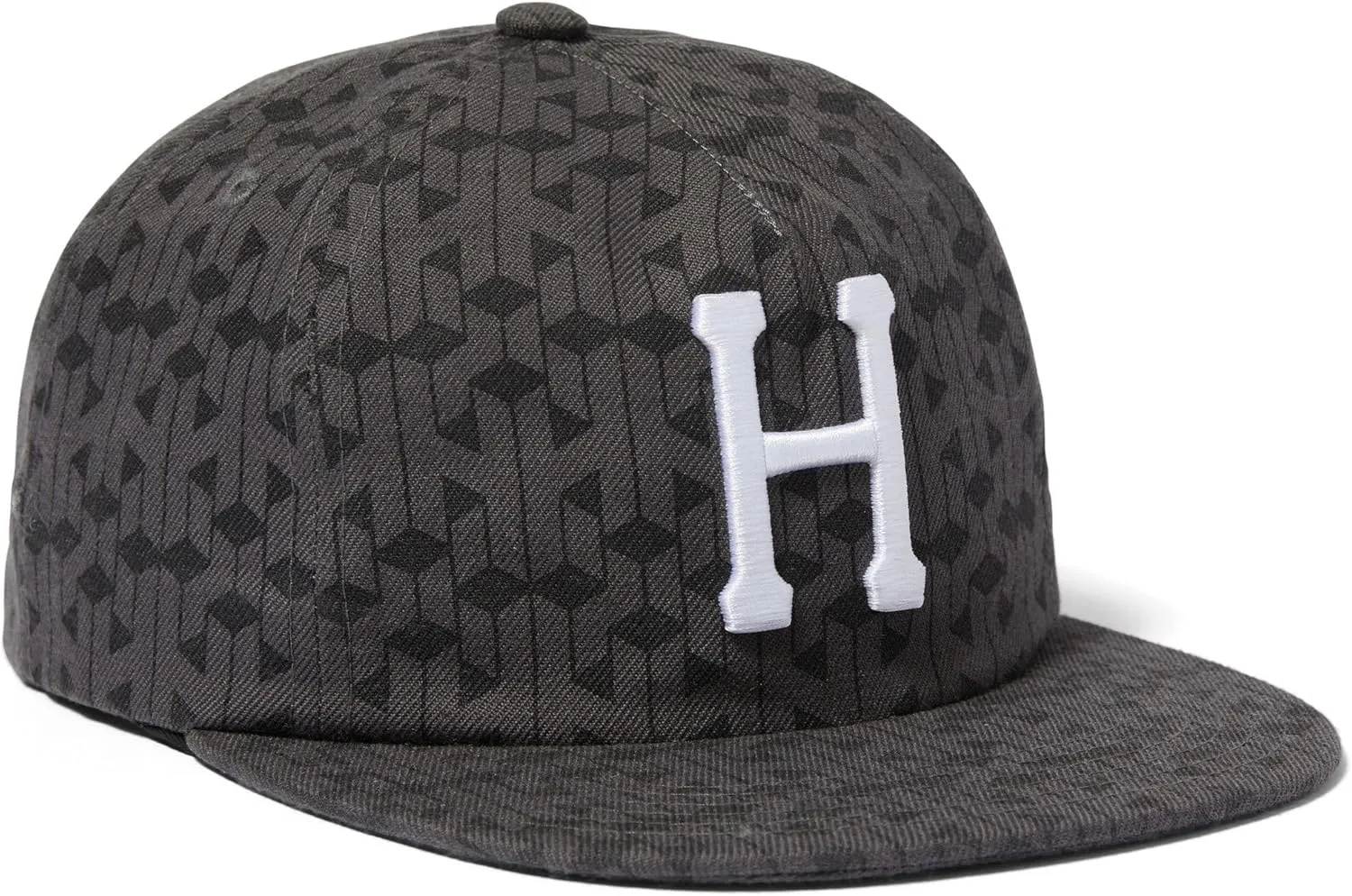 HUF Paradox Classic H 5 Panel Hat, Black, O/S