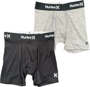 Hurley Boys' Classic Boxer Briefs (2-Pack)-Discontinued