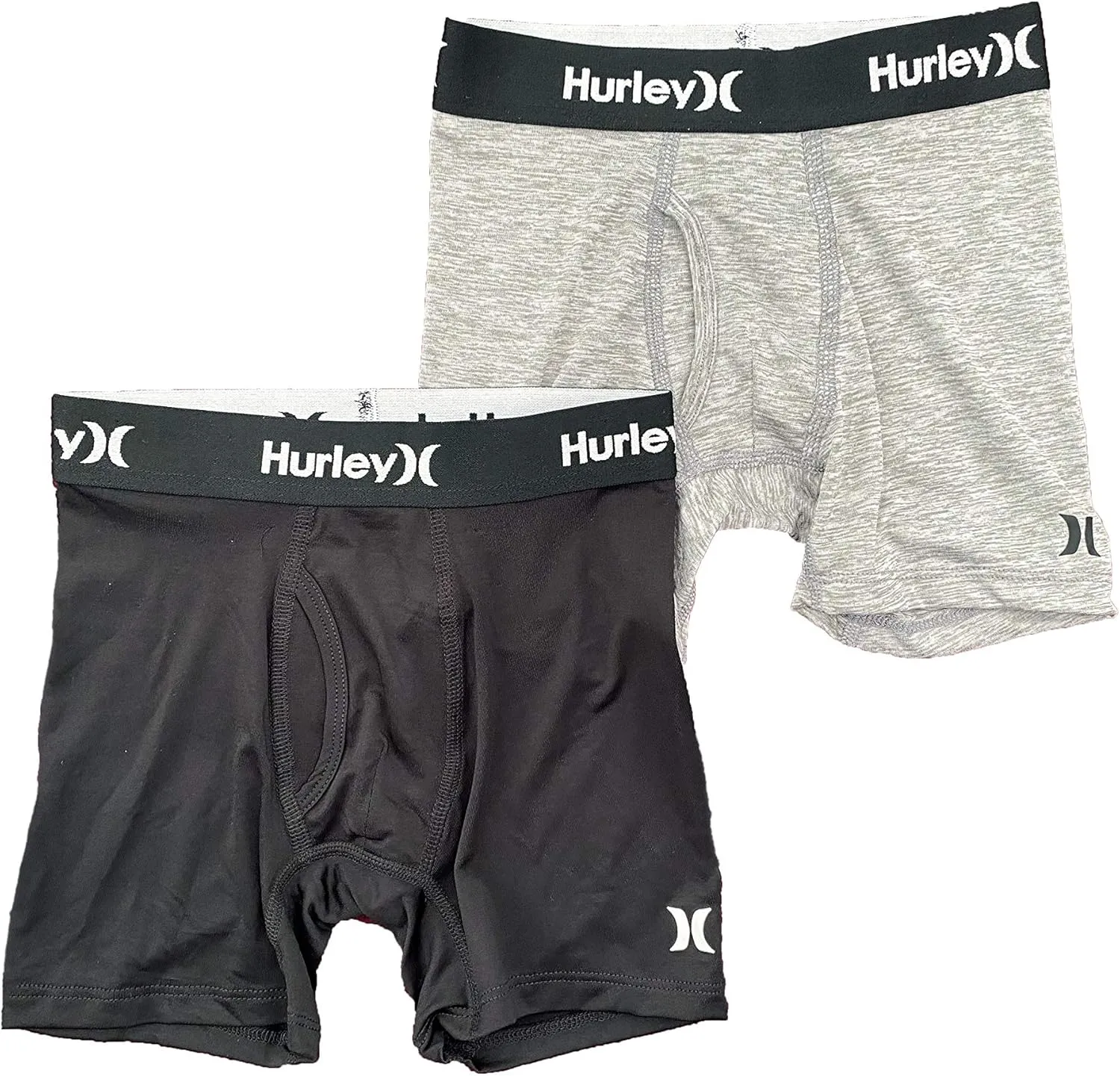Hurley Boys' Classic Boxer Briefs (2-Pack)-Discontinued