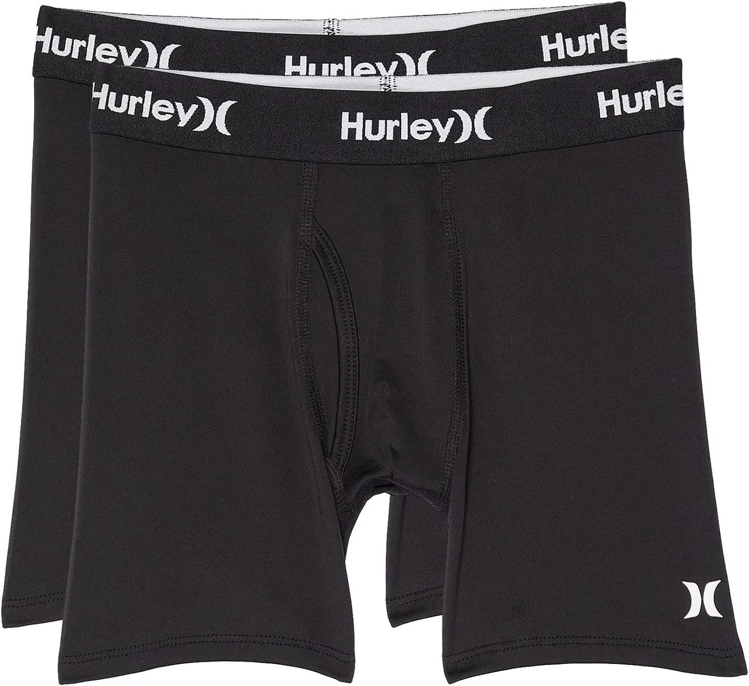 Hurley Boys' Classic Boxer Briefs (2-Pack)-Discontinued