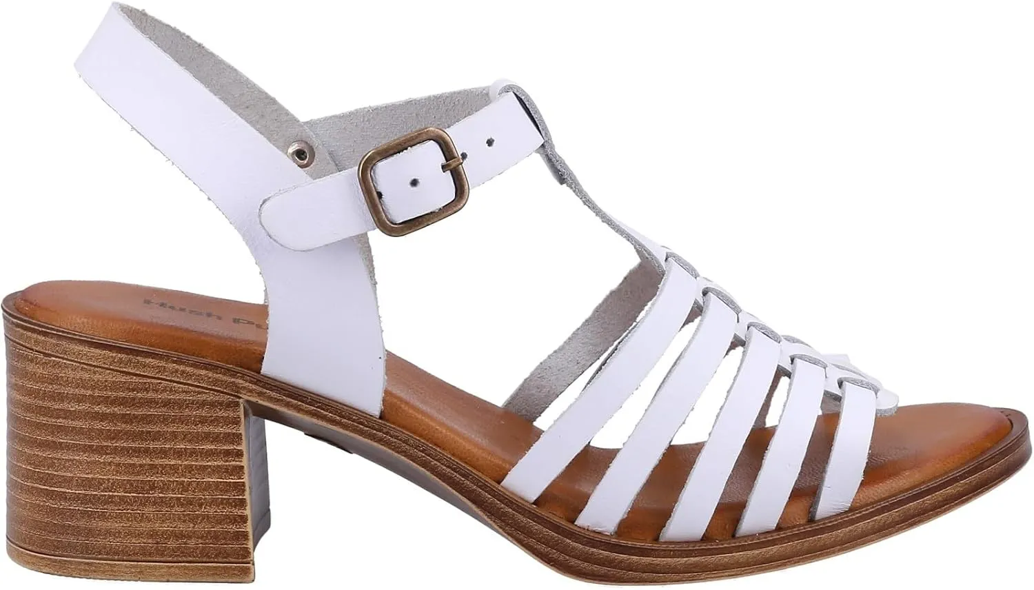 Hush Puppies Women's Ankle-Strap Heeled Sandal